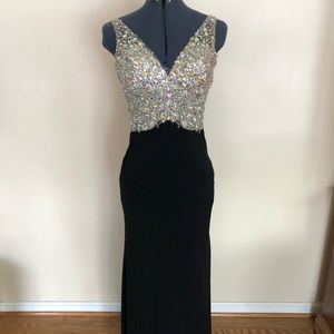 Beaded Prom Dress